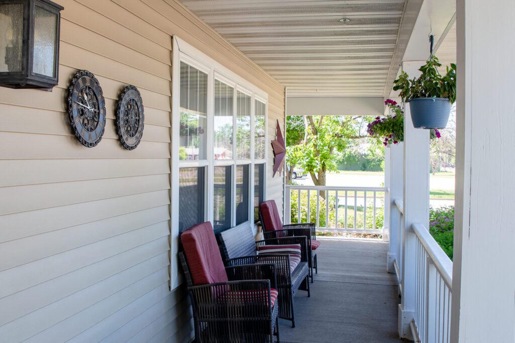 Baraboo Assisted Care Porch