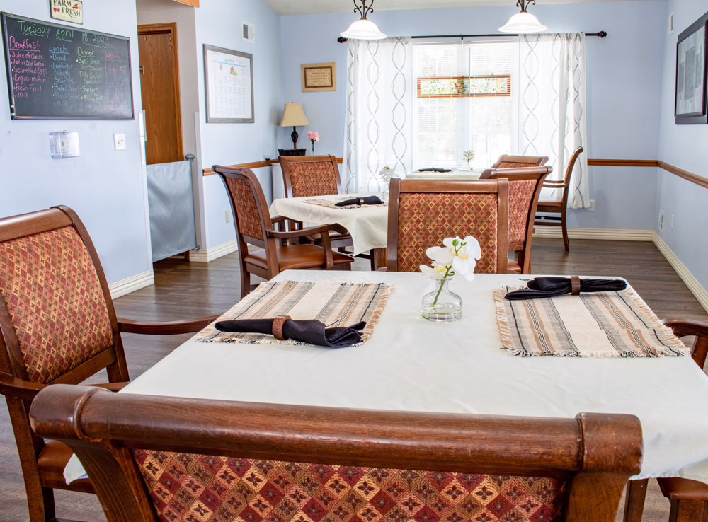 Wausau Memory Care Dining Room
