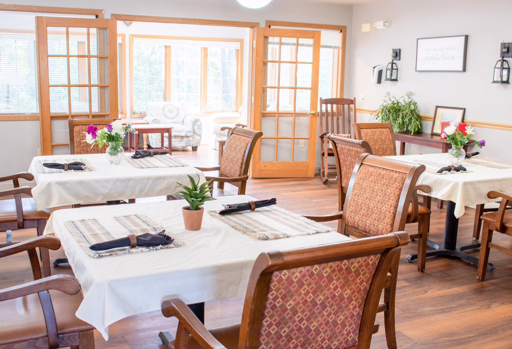 Wisconsin Dells Assisted Care Dining Room