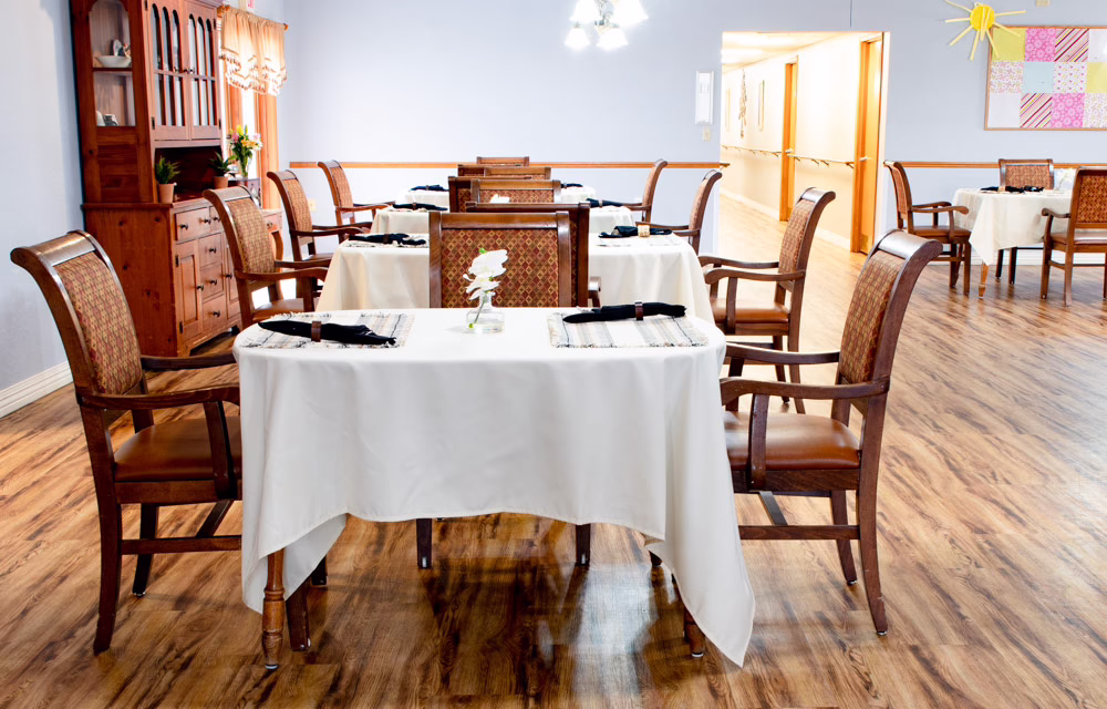 Wausau Memory Care Dining Room