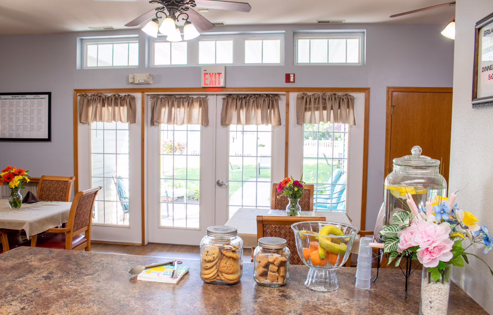 Reedsburg Assisted Care Dining Room