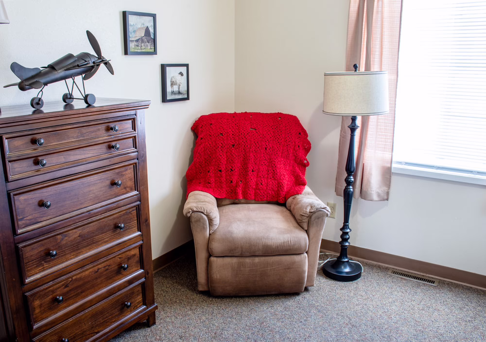 Reedsburg Memory Care Room