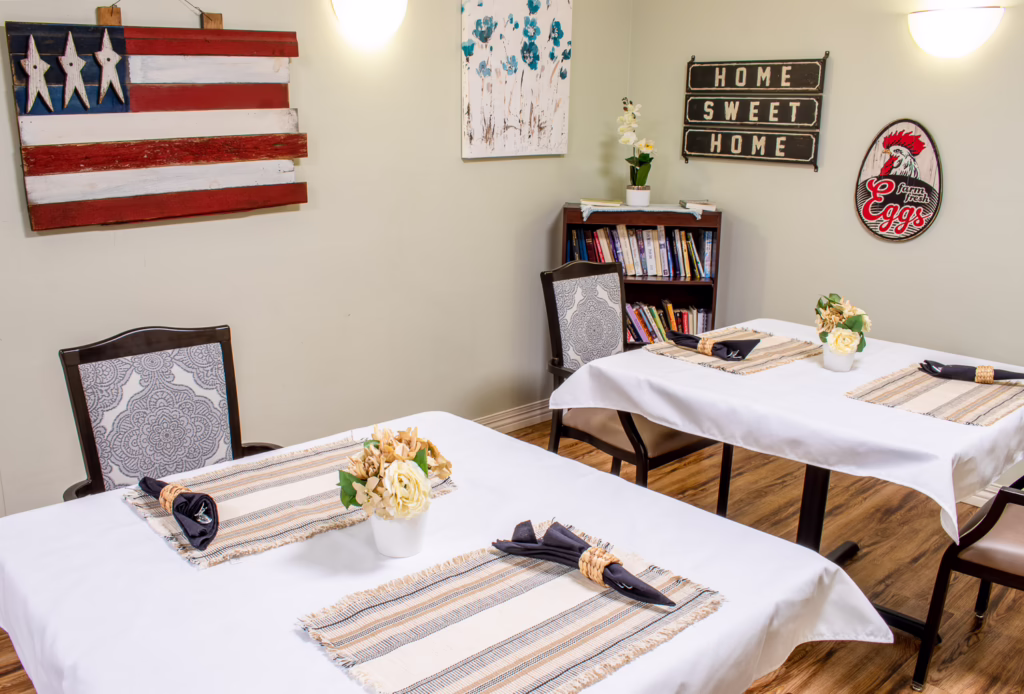 Menomonie Memory Care Dining Room