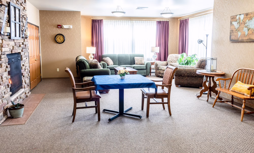 Richland Center Senior Apartments Living Room