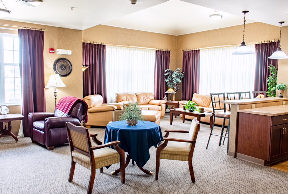 Richland Center Senior Apartments Living Room