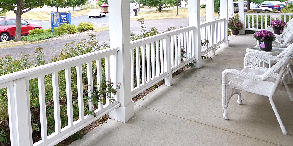 New Richmond Memory Care Porch