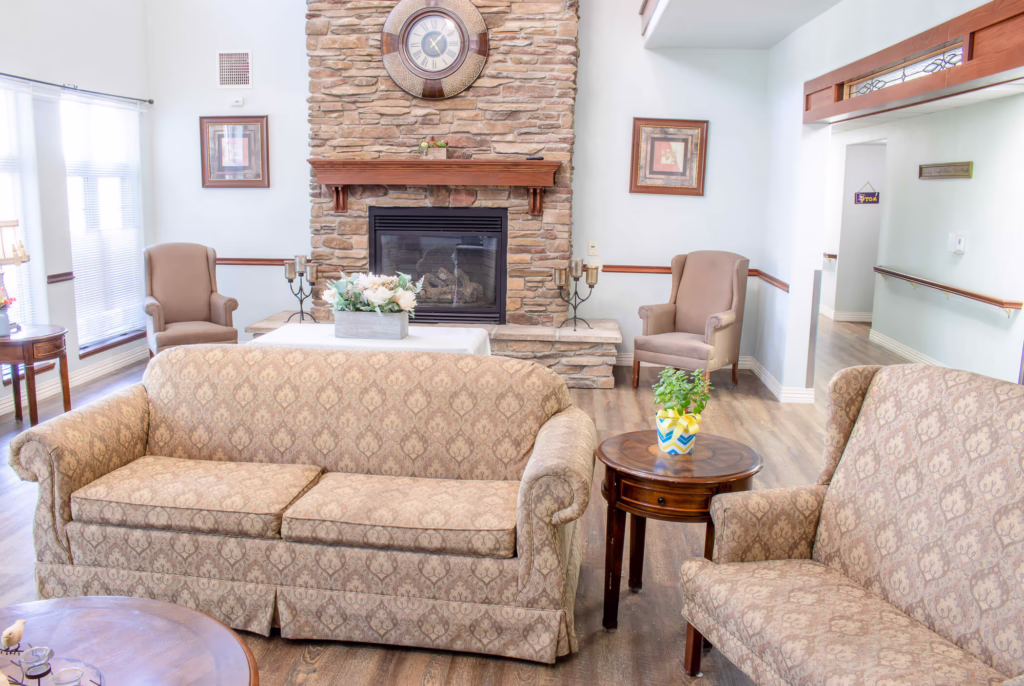 Portage Senior Apartments Living Room