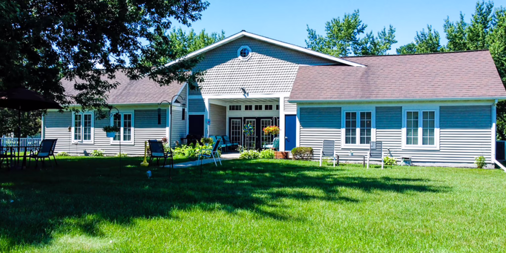 Reedsburg Assisted Care Backyard