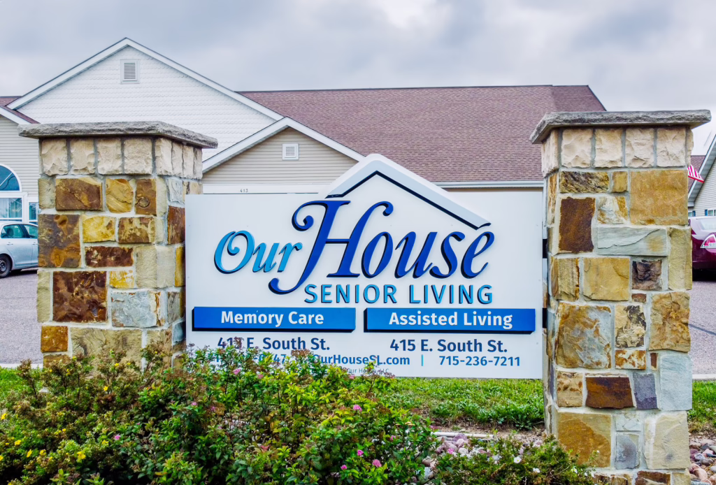 Rice Lake Assisted Care & Memory Care Sign